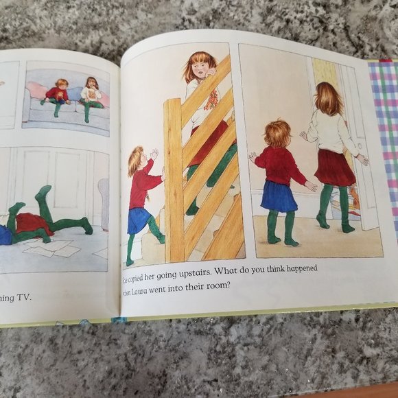 All About Alice hardcover picture book about being a younger sibling - Picture 5 of 5
